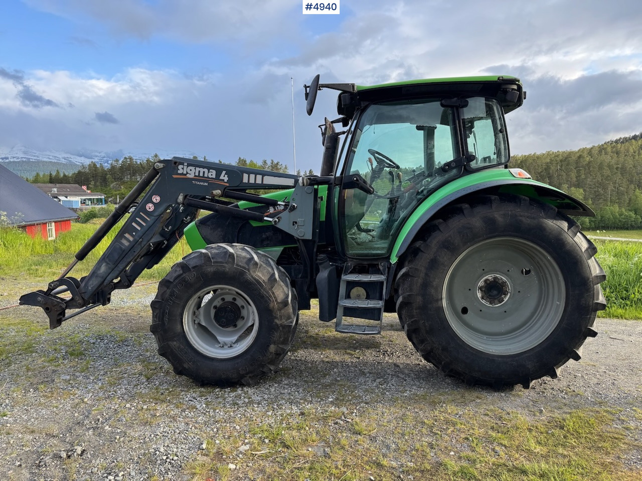 2006 Deutz-Fahr Agrotron K90 w/front loader. - Máy cày: hình 3 2006 Deutz-Fahr Agrotron K90 w/front loader. - Máy cày: hình 3