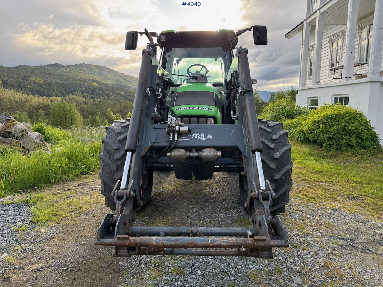2006 Deutz-Fahr Agrotron K90 w/front loader. - Máy cày: hình 4 2006 Deutz-Fahr Agrotron K90 w/front loader. - Máy cày: hình 4