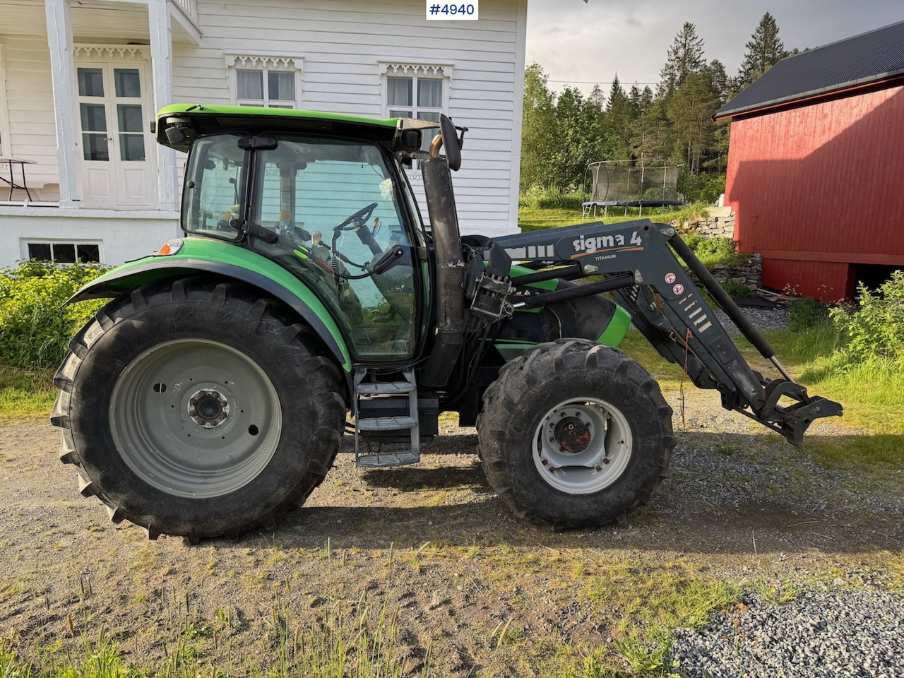 2006 Deutz-Fahr Agrotron K90 w/front loader. - Máy cày: hình 1 2006 Deutz-Fahr Agrotron K90 w/front loader. - Máy cày: hình 1