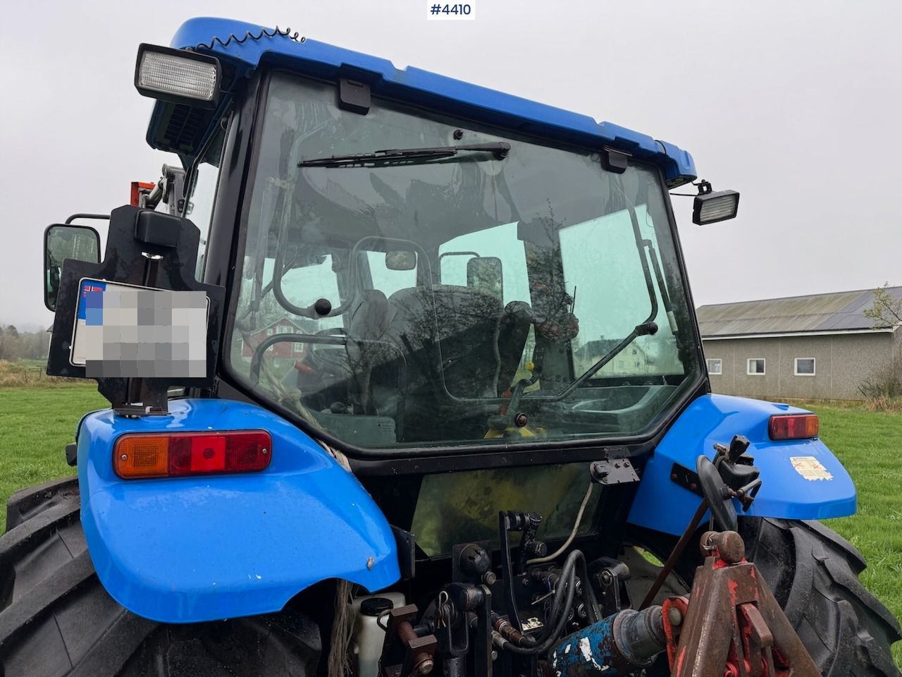 Máy cày 2006 New Holland TL100 A w/Front Loader.: hình 17