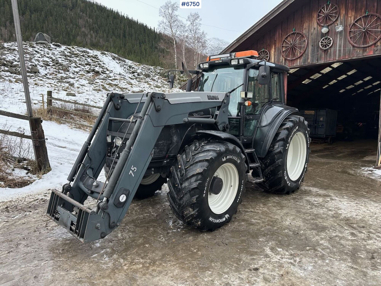 Máy cày 2006 Valtra T190 4x4 w/ Front loader and new gearbox! SEE VIDEO.: hình 6