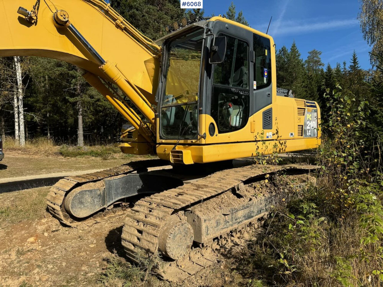 Máy xúc 2007 Komatsu PC210LC Tracked Excavator with 3 buckets, tilt, grapple, and ripper.: hình 1