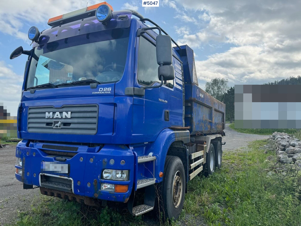 2007 MAN TGA 26.480 6x4 tipper - Xe ben: hình 1 2007 MAN TGA 26.480 6x4 tipper - Xe ben: hình 1