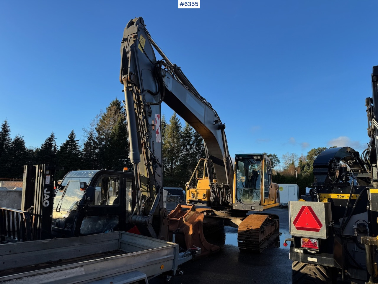 2007 Volvo EC 240 B NLC m/ 3 skuffer. - Máy xúc: hình 2 2007 Volvo EC 240 B NLC m/ 3 skuffer. - Máy xúc: hình 2