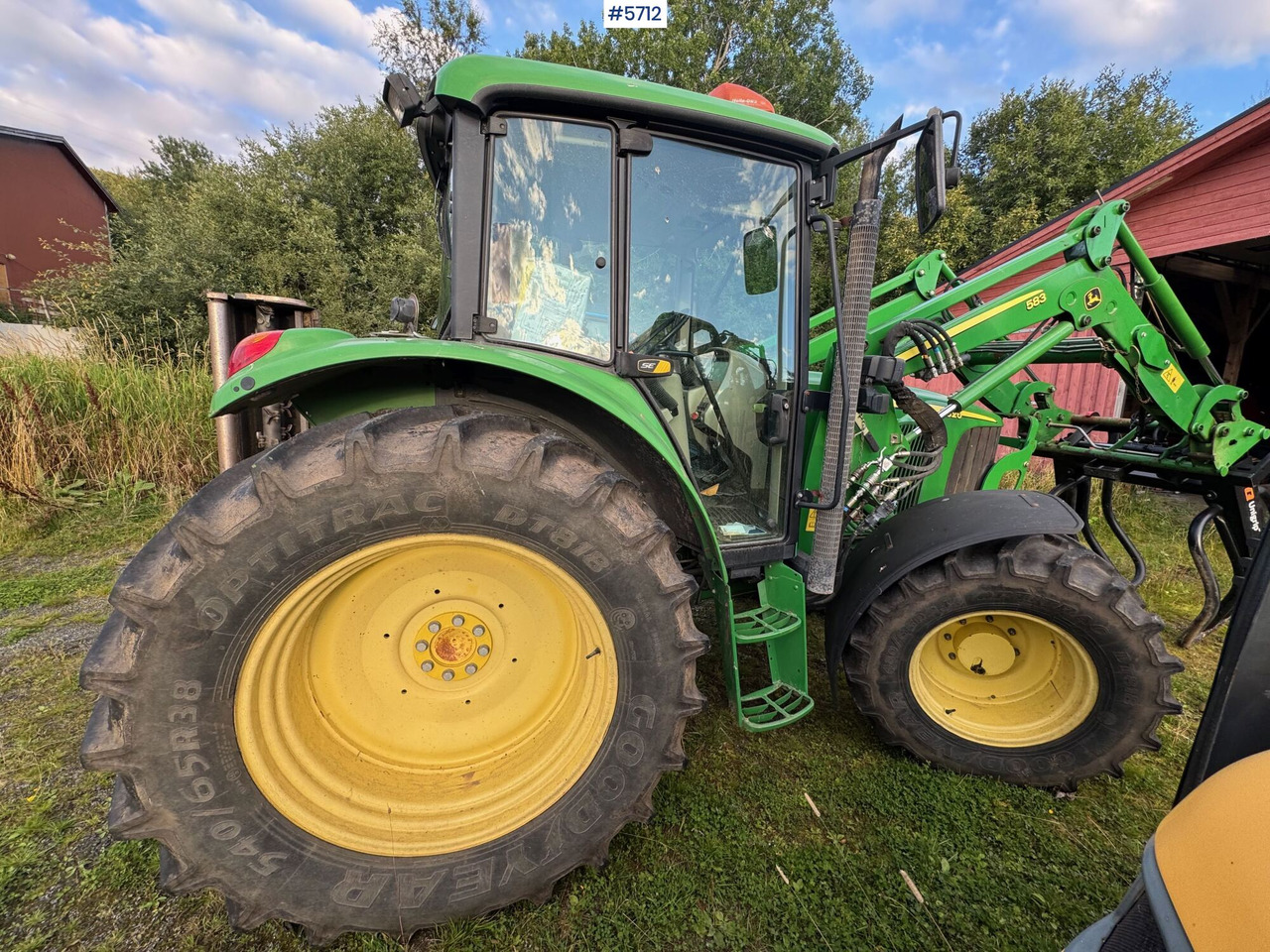 2008 John Deere 6320 SE with front loader and 2 buckets! - Máy cày: hình 3 2008 John Deere 6320 SE with front loader and 2 buckets! - Máy cày: hình 3
