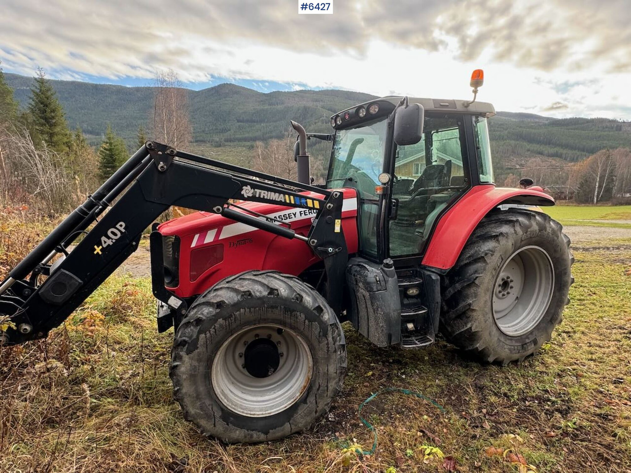 2008 Massey Ferguson 6480 with Trima 4.0 Front Loader - Máy cày: hình 3 2008 Massey Ferguson 6480 with Trima 4.0 Front Loader - Máy cày: hình 3
