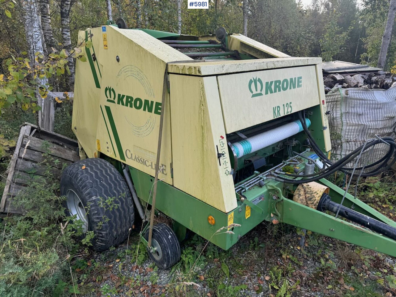 2009 Krone KR 125 - Trang thiết bị dàn trải: hình 2 2009 Krone KR 125 - Trang thiết bị dàn trải: hình 2