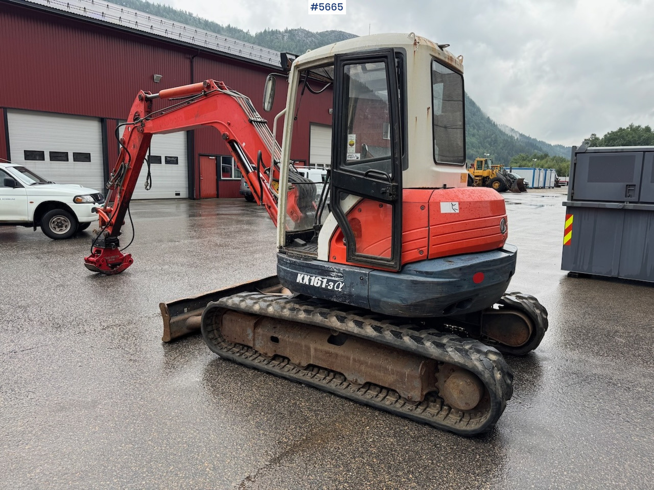 2009 Kubota KX 161-3 - Máy xúc: hình 3 2009 Kubota KX 161-3 - Máy xúc: hình 3