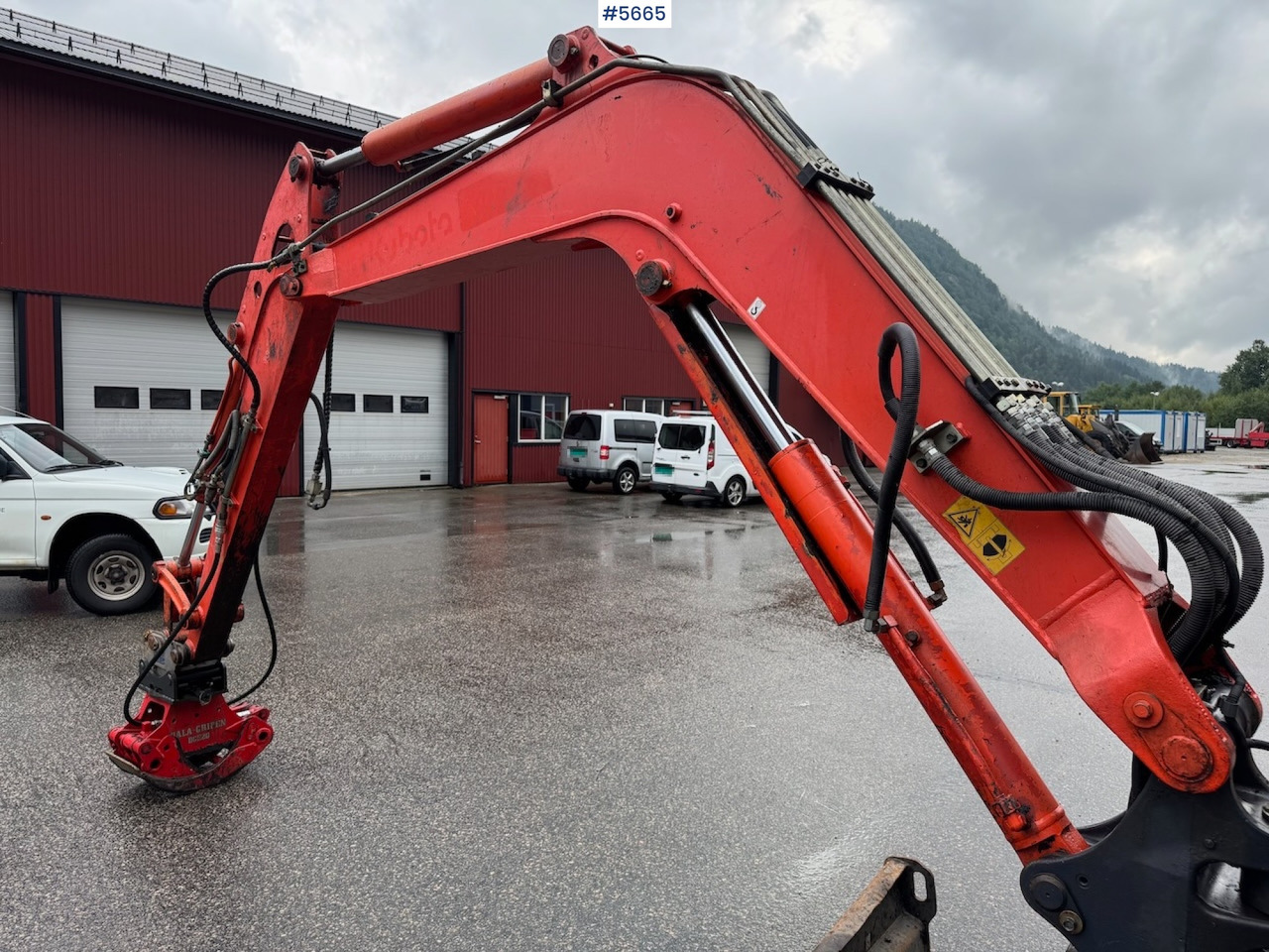 2009 Kubota KX 161-3 - Máy xúc: hình 4 2009 Kubota KX 161-3 - Máy xúc: hình 4