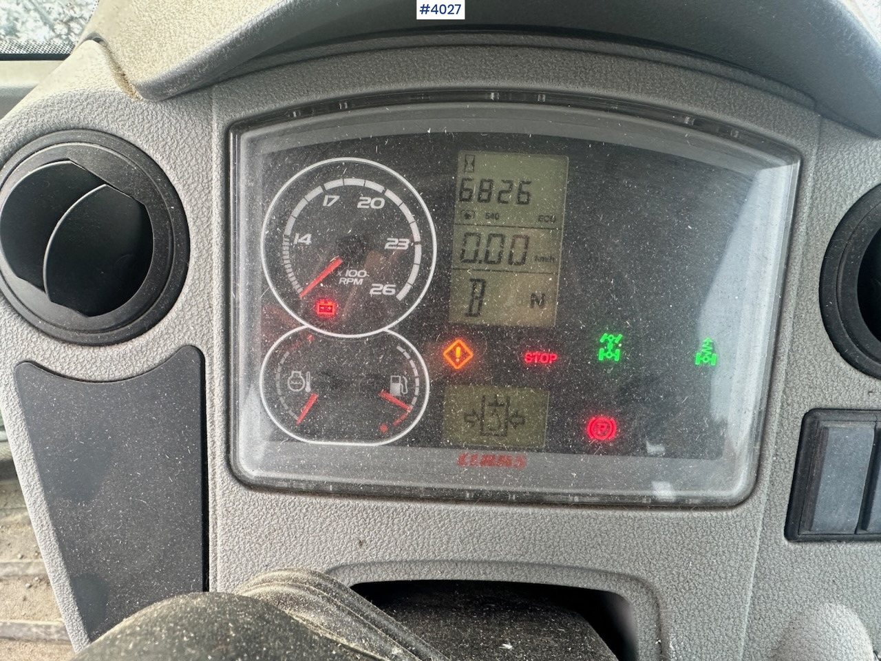 Máy cày 2010 Claas 8690 4x4 tractor: hình 29