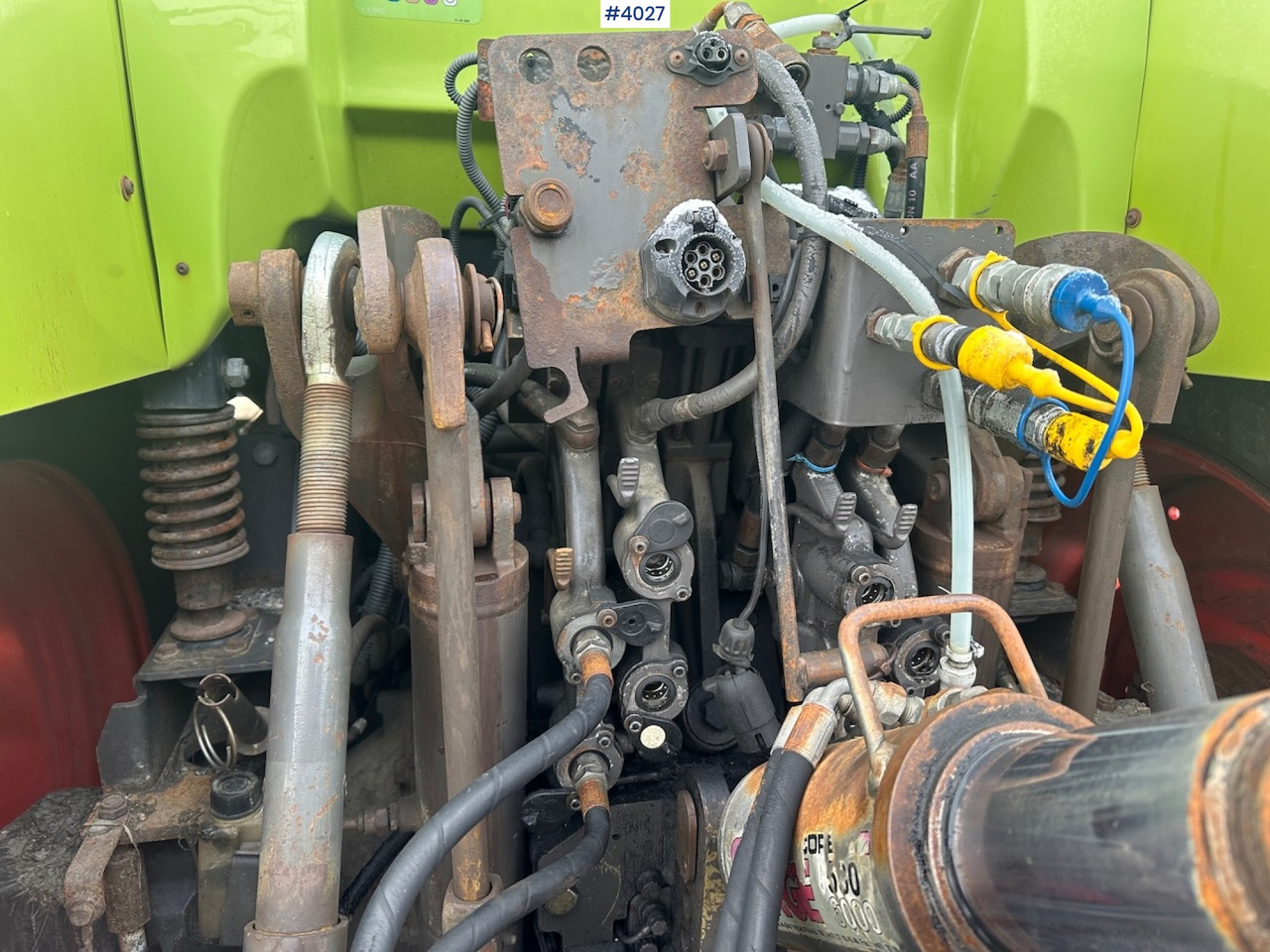 Máy cày 2010 Claas 8690 4x4 tractor: hình 21