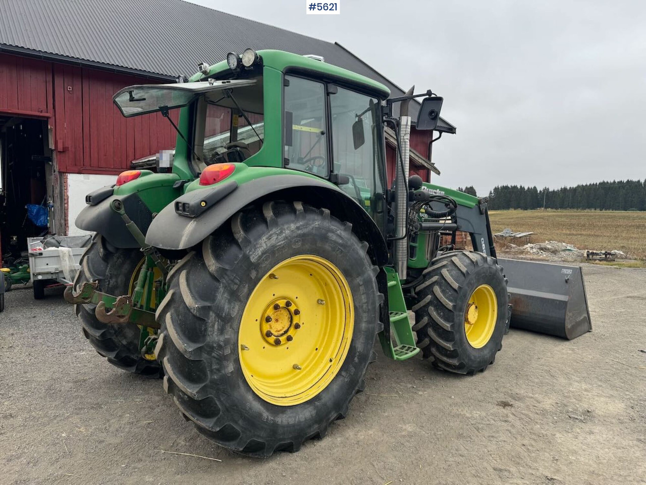 2010 John Deere 6430 Premium w/ plow plate, loader and 2 sets of tires. - Xe nâng: hình 4 2010 John Deere 6430 Premium w/ plow plate, loader and 2 sets of tires. - Xe nâng: hình 4