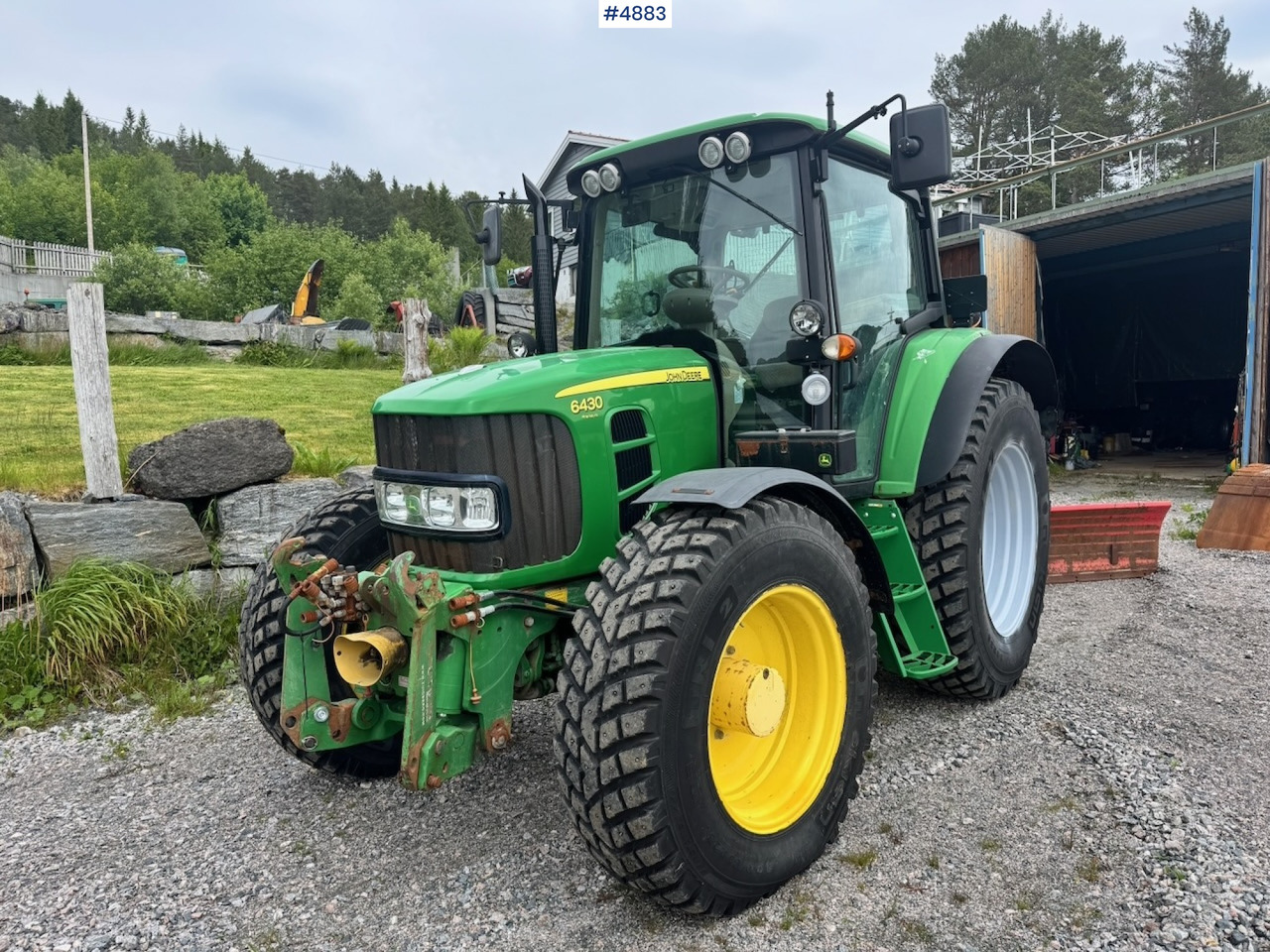 2010 John Deere 6430 w/ Front Hydraulics and Front PTO. 2910 hours! - Máy cày: hình 1 2010 John Deere 6430 w/ Front Hydraulics and Front PTO. 2910 hours! - Máy cày: hình 1