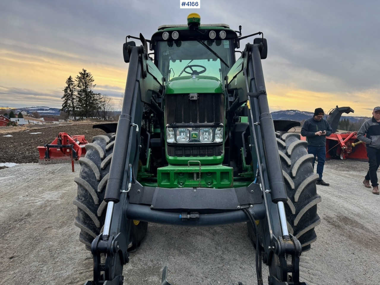 Máy cày 2010 John Deere 7430 w/ Front loader and GPS. 3760 hours!: hình 10