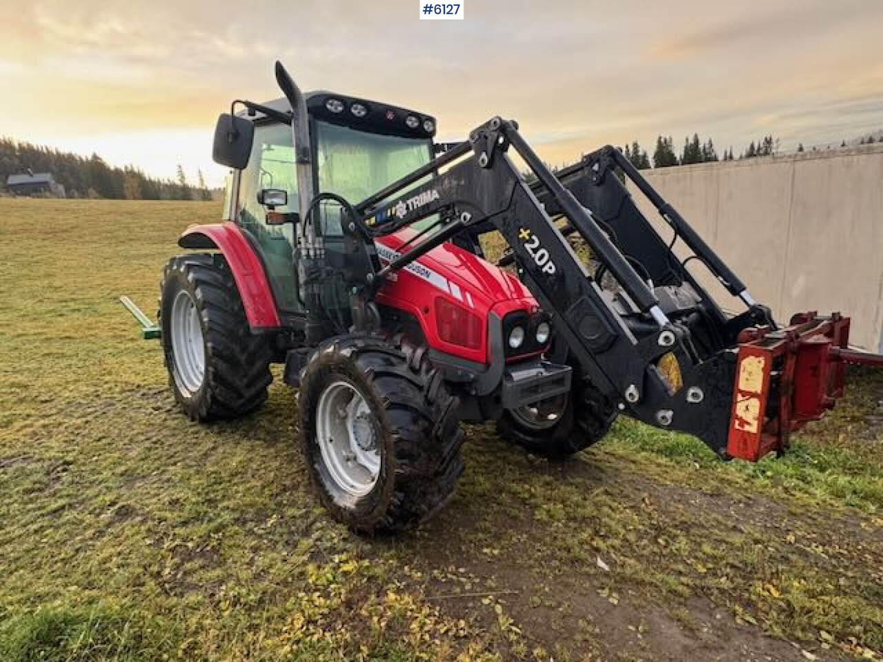 2010 Massey Ferguson 5435 Dyna with Trima loader! - Máy cày: hình 3 2010 Massey Ferguson 5435 Dyna with Trima loader! - Máy cày: hình 3