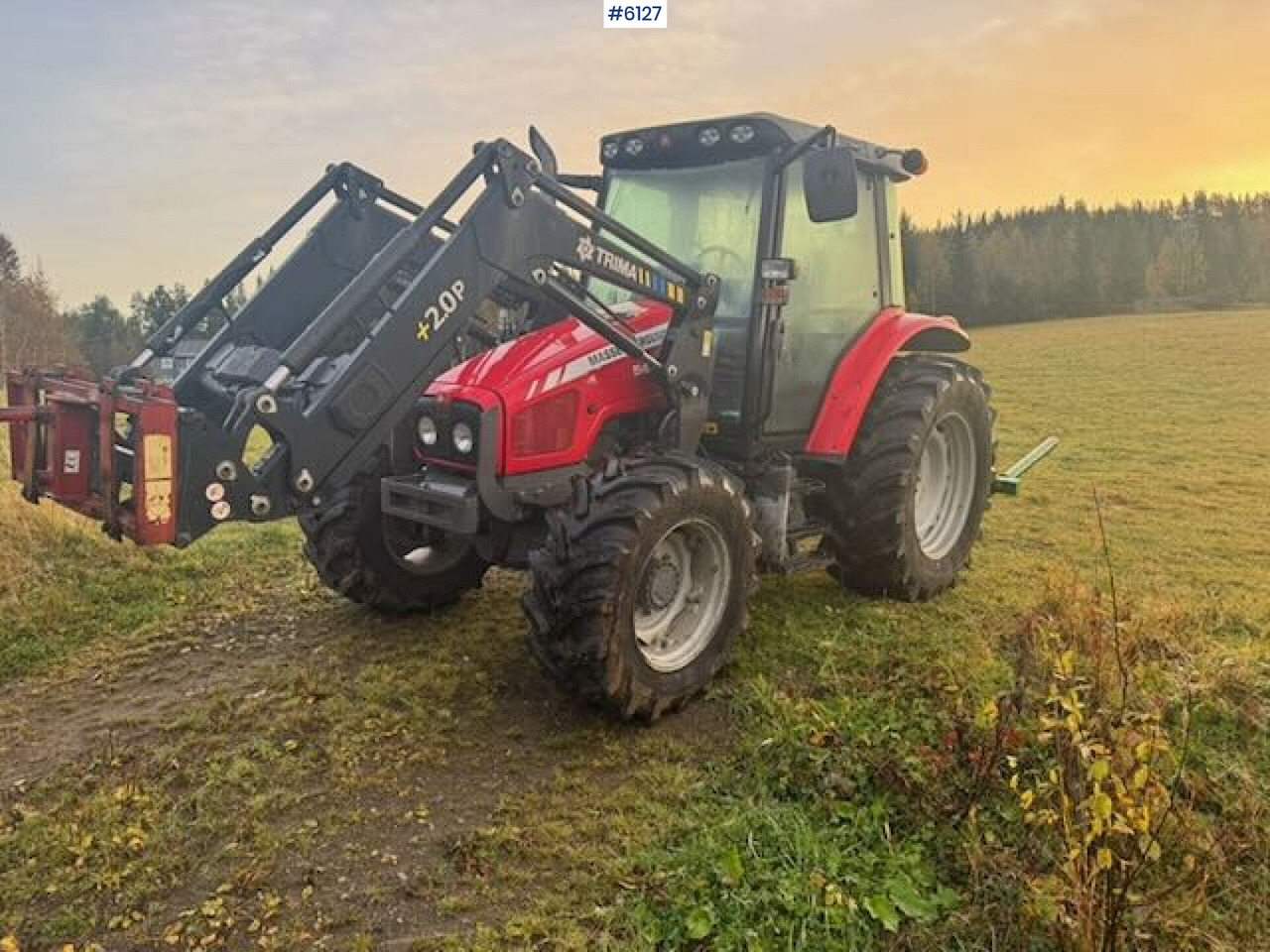 2010 Massey Ferguson 5435 Dyna with Trima loader! - Máy cày: hình 1 2010 Massey Ferguson 5435 Dyna with Trima loader! - Máy cày: hình 1