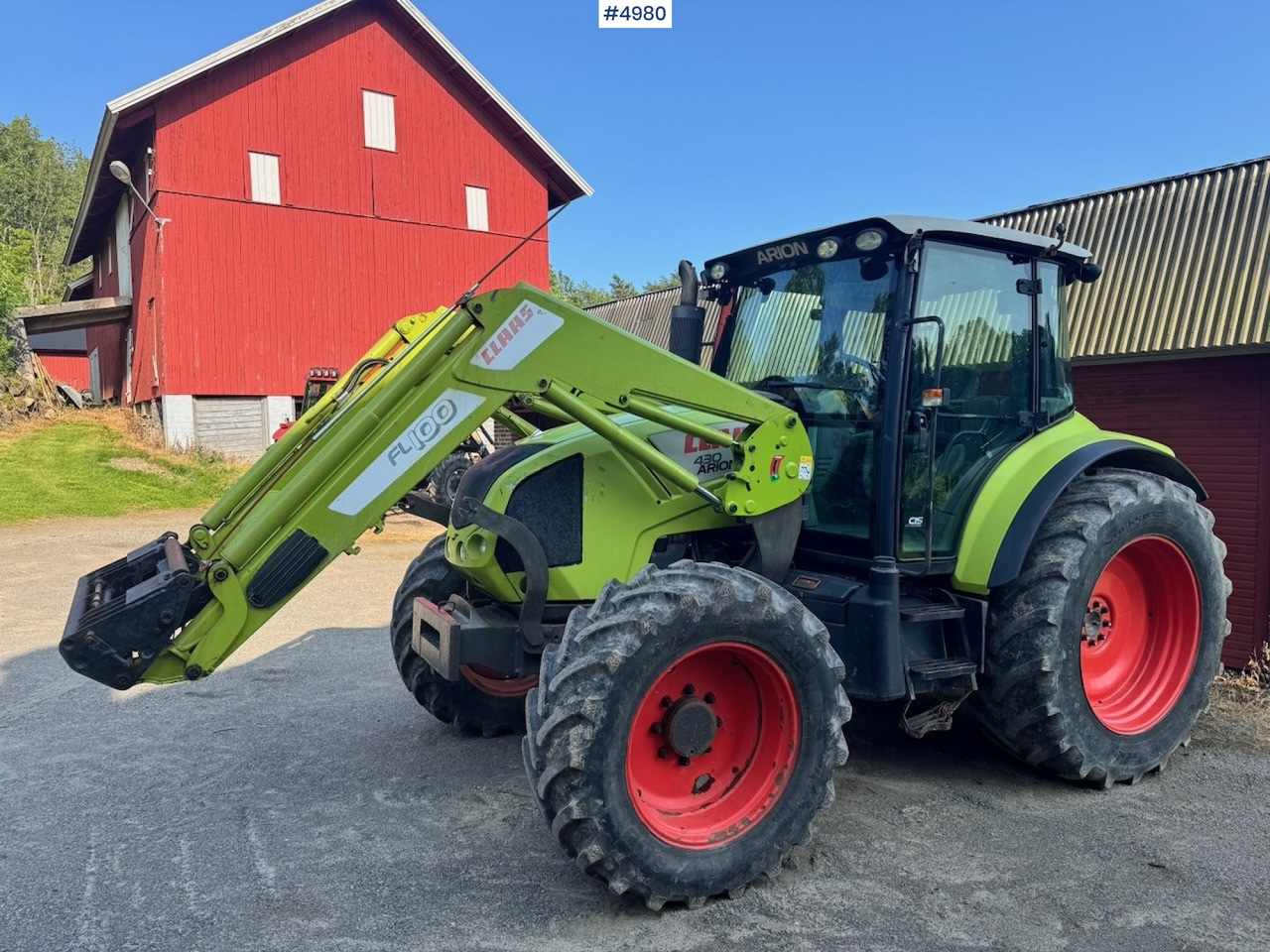 2012 Claas Arion 430 with Front Loader – 5000 Hours! - Máy cày: hình 1 2012 Claas Arion 430 with Front Loader – 5000 Hours! - Máy cày: hình 1
