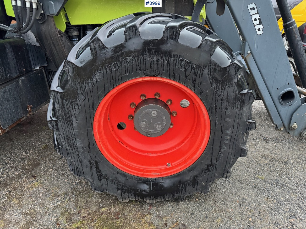 Máy cày 2012 Claas Arion 640 w/ front loader: hình 30