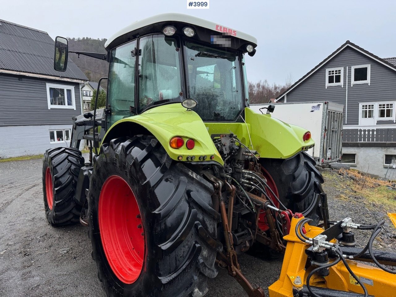 Máy cày 2012 Claas Arion 640 w/ front loader: hình 7