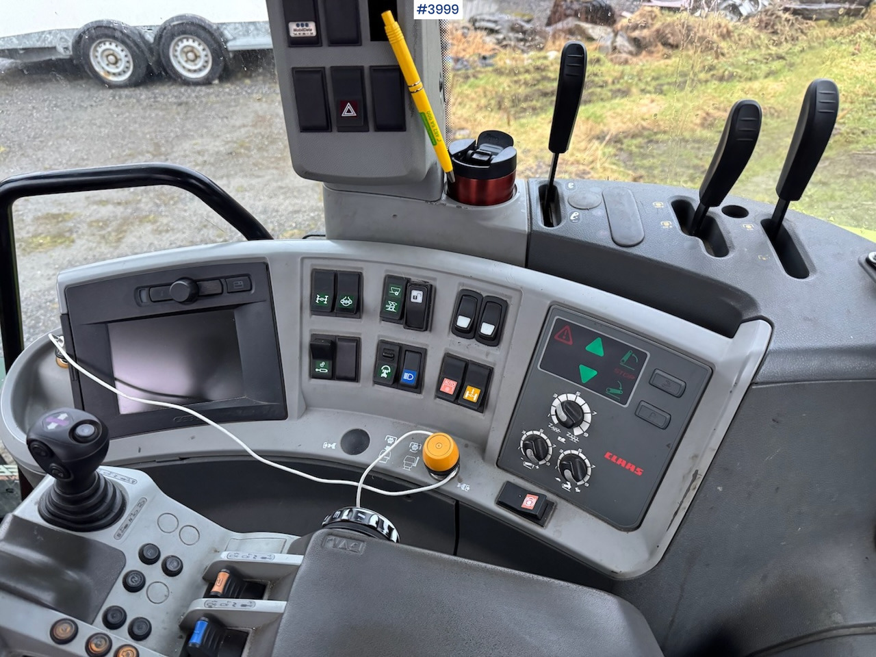 Máy cày 2012 Claas Arion 640 w/ front loader: hình 19
