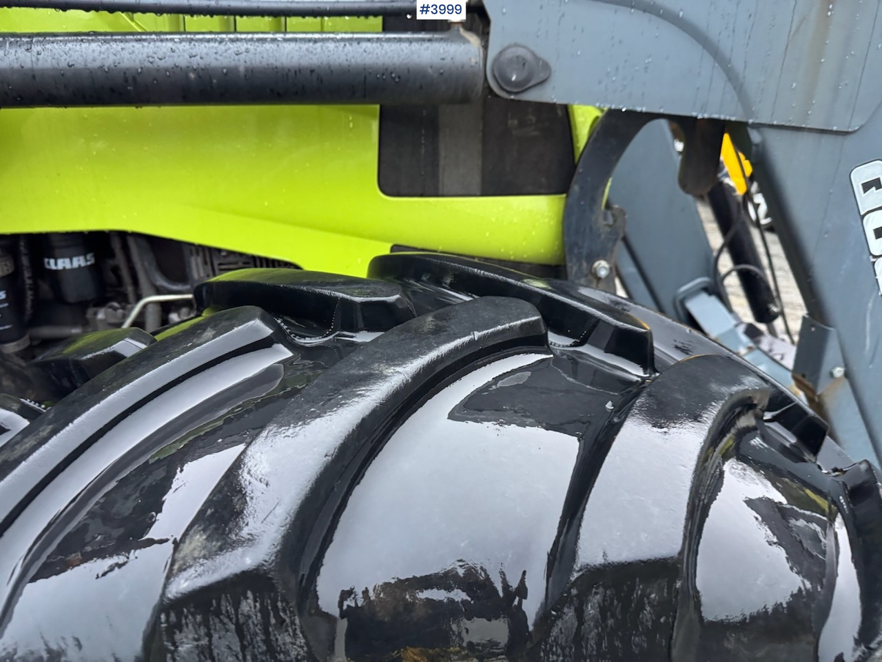 Máy cày 2012 Claas Arion 640 w/ front loader: hình 34