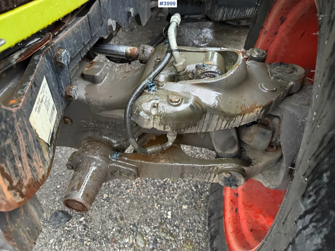 Máy cày 2012 Claas Arion 640 w/ front loader: hình 36