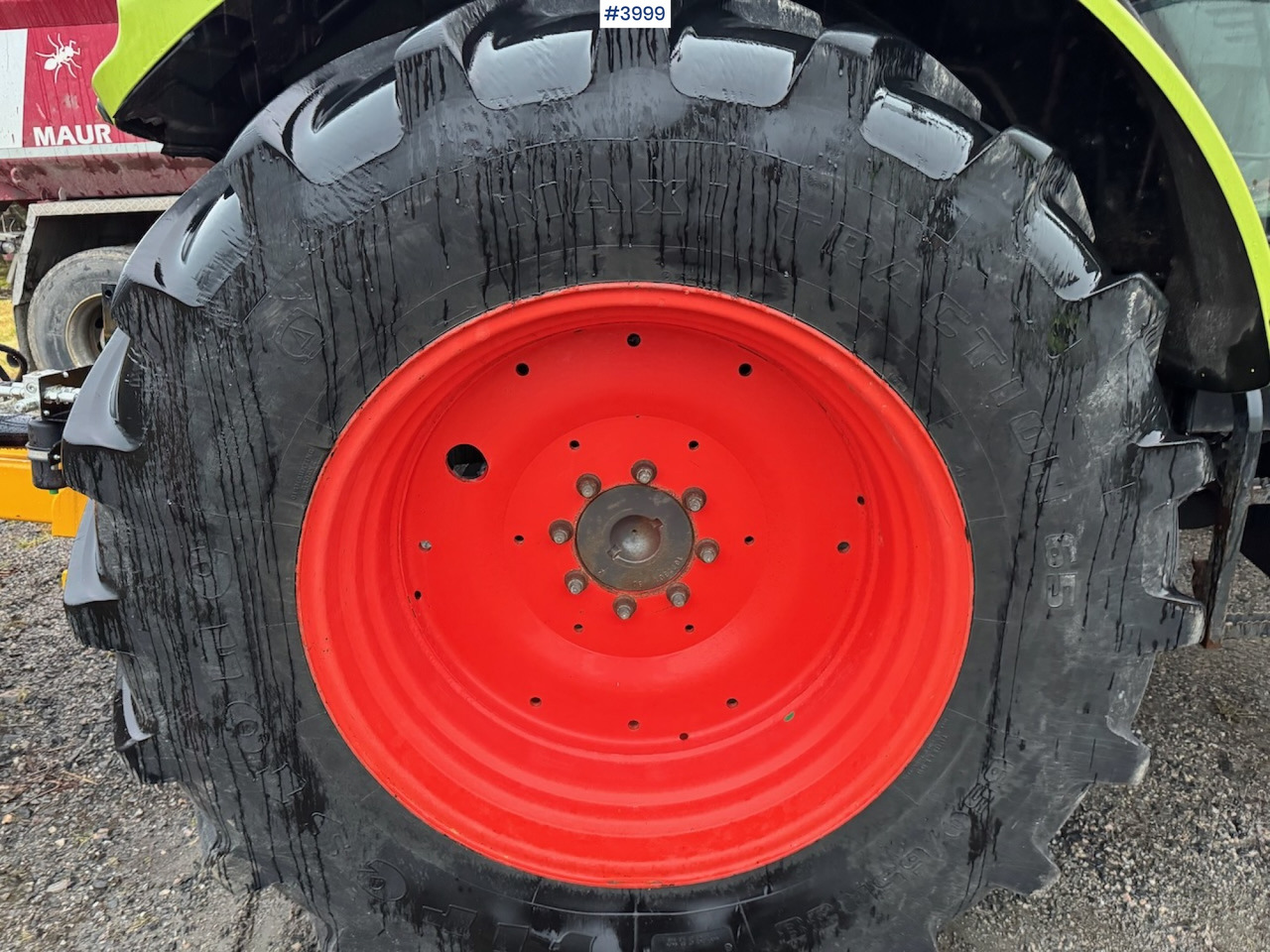 Máy cày 2012 Claas Arion 640 w/ front loader: hình 29