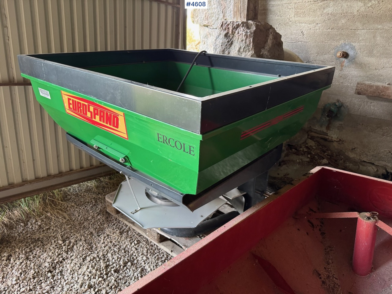 2012 EuroSpand Ercole Fertilizer Spreader - Máy rải phân bón: hình 1 2012 EuroSpand Ercole Fertilizer Spreader - Máy rải phân bón: hình 1
