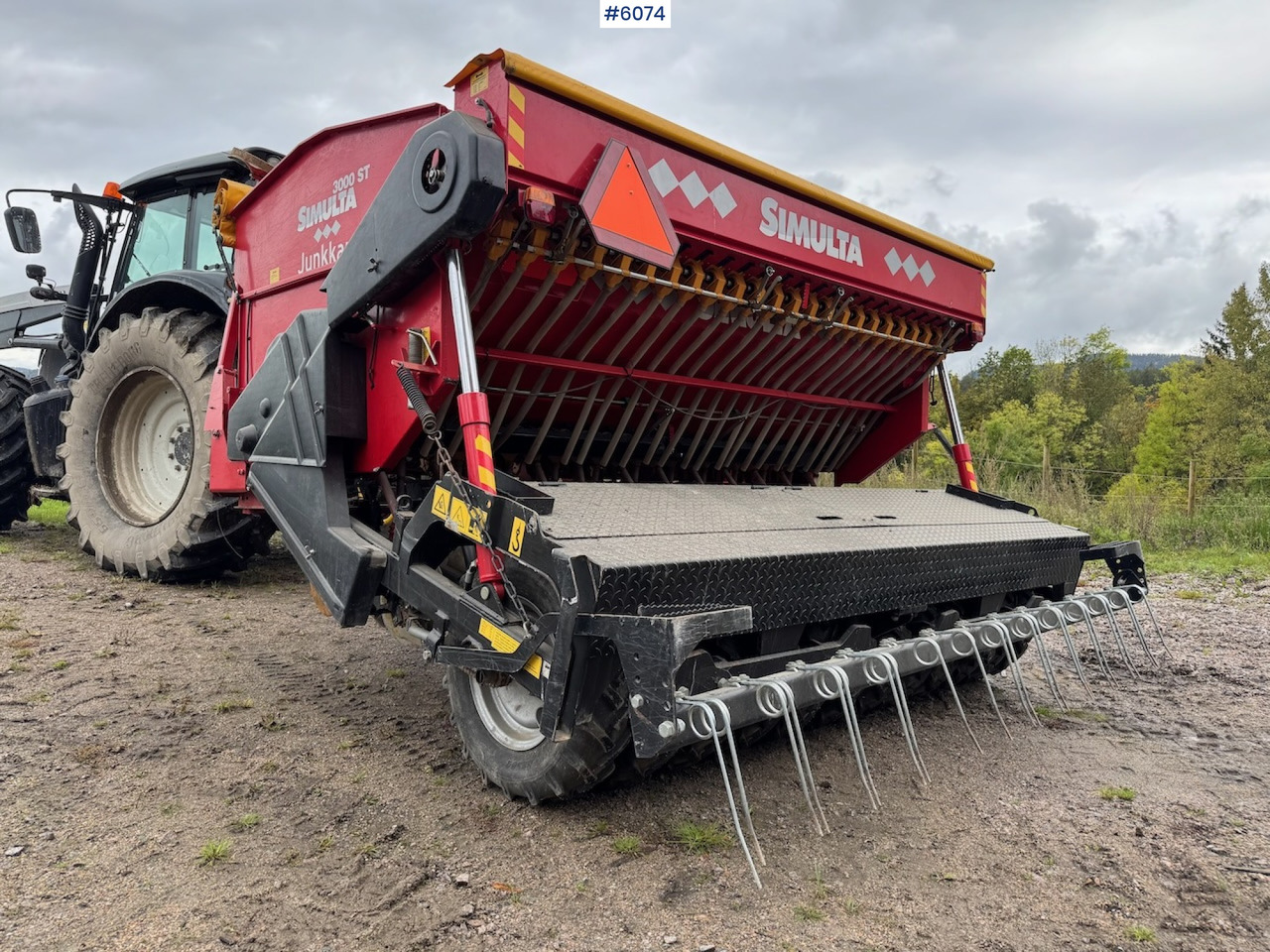 2012 Junkkari Simulta 3000 ST combination seed drill. - Máy gieo hạt liên hợp: hình 2 2012 Junkkari Simulta 3000 ST combination seed drill. - Máy gieo hạt liên hợp: hình 2