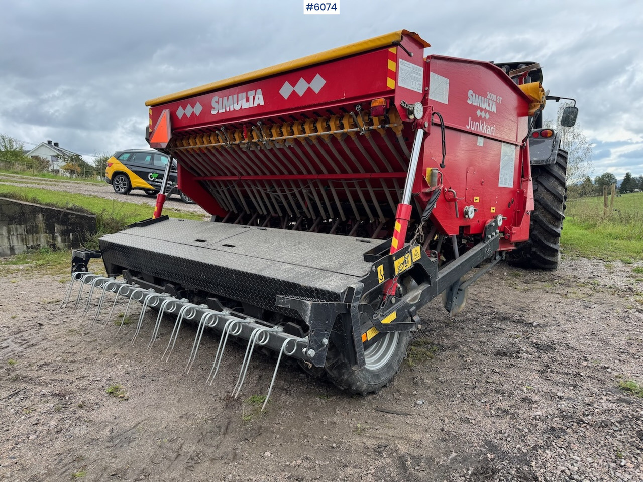 2012 Junkkari Simulta 3000 ST combination seed drill. - Máy gieo hạt liên hợp: hình 1 2012 Junkkari Simulta 3000 ST combination seed drill. - Máy gieo hạt liên hợp: hình 1