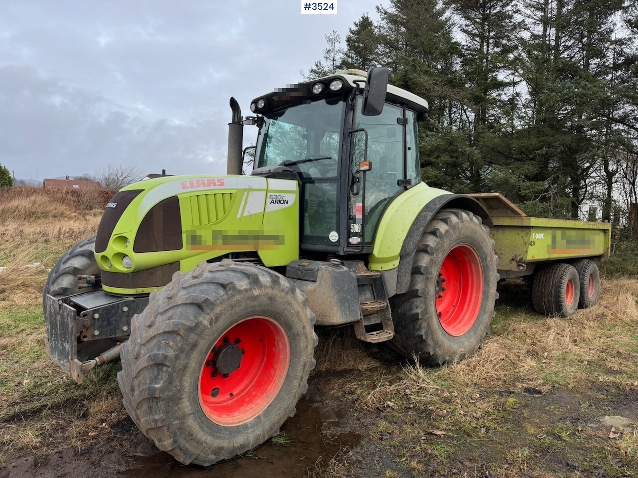 2013 Claas Arion 630 C w/plow plate. - Máy cày: hình 1 2013 Claas Arion 630 C w/plow plate. - Máy cày: hình 1