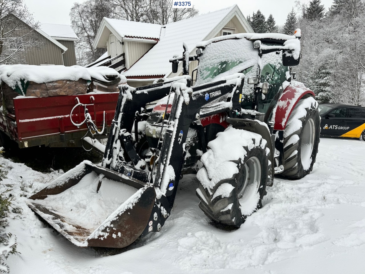 2015 Case IH 115U Pro with Front Loader, Bucket, and Front PTO. Low hours. - Máy cày: hình 5 2015 Case IH 115U Pro with Front Loader, Bucket, and Front PTO. Low hours. - Máy cày: hình 5