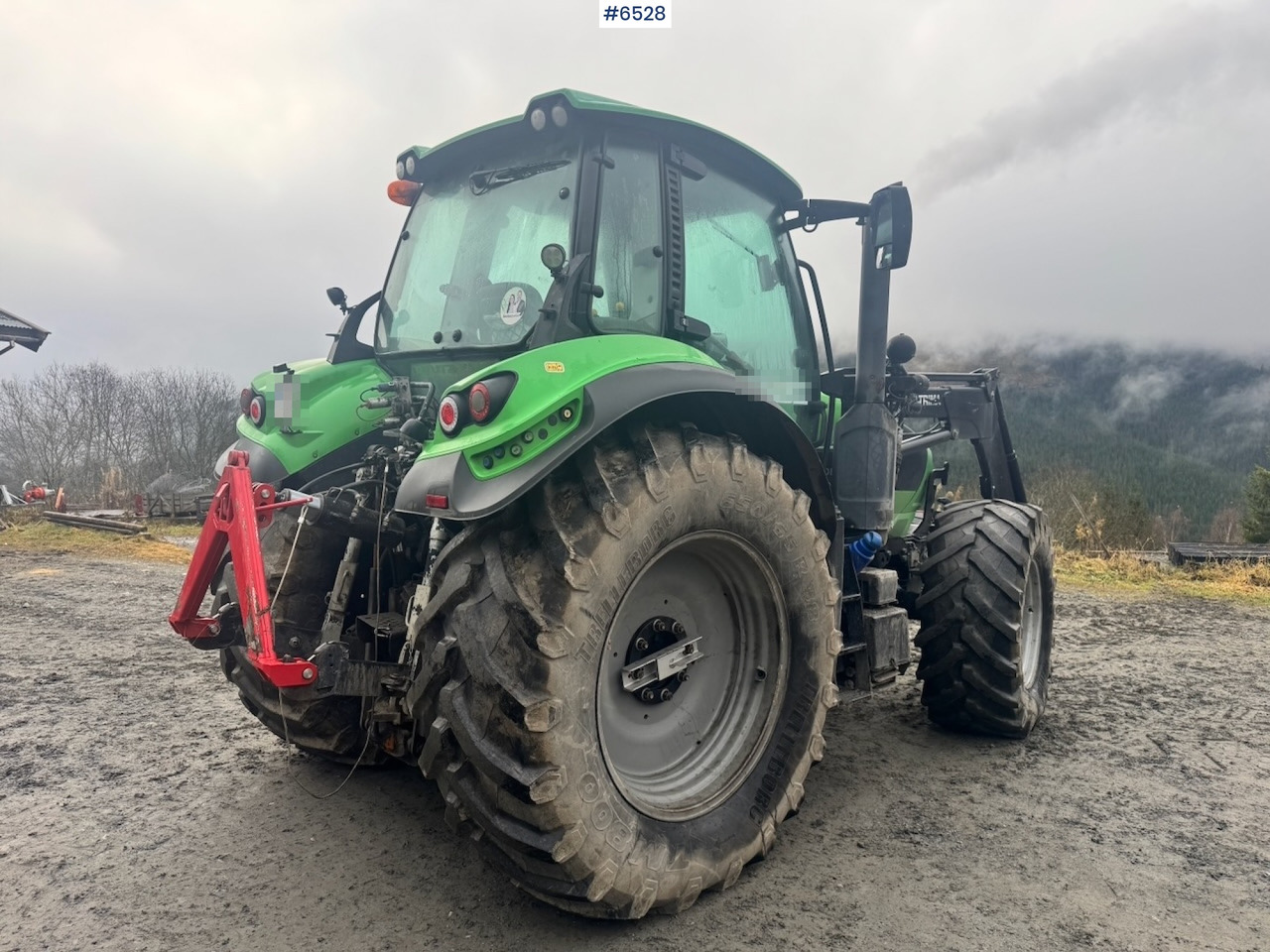 Máy cày 2015 Deutz-fahr 6180 Agrotron w/ Front loader and Front hydraulics. 4010 hours!: hình 7
