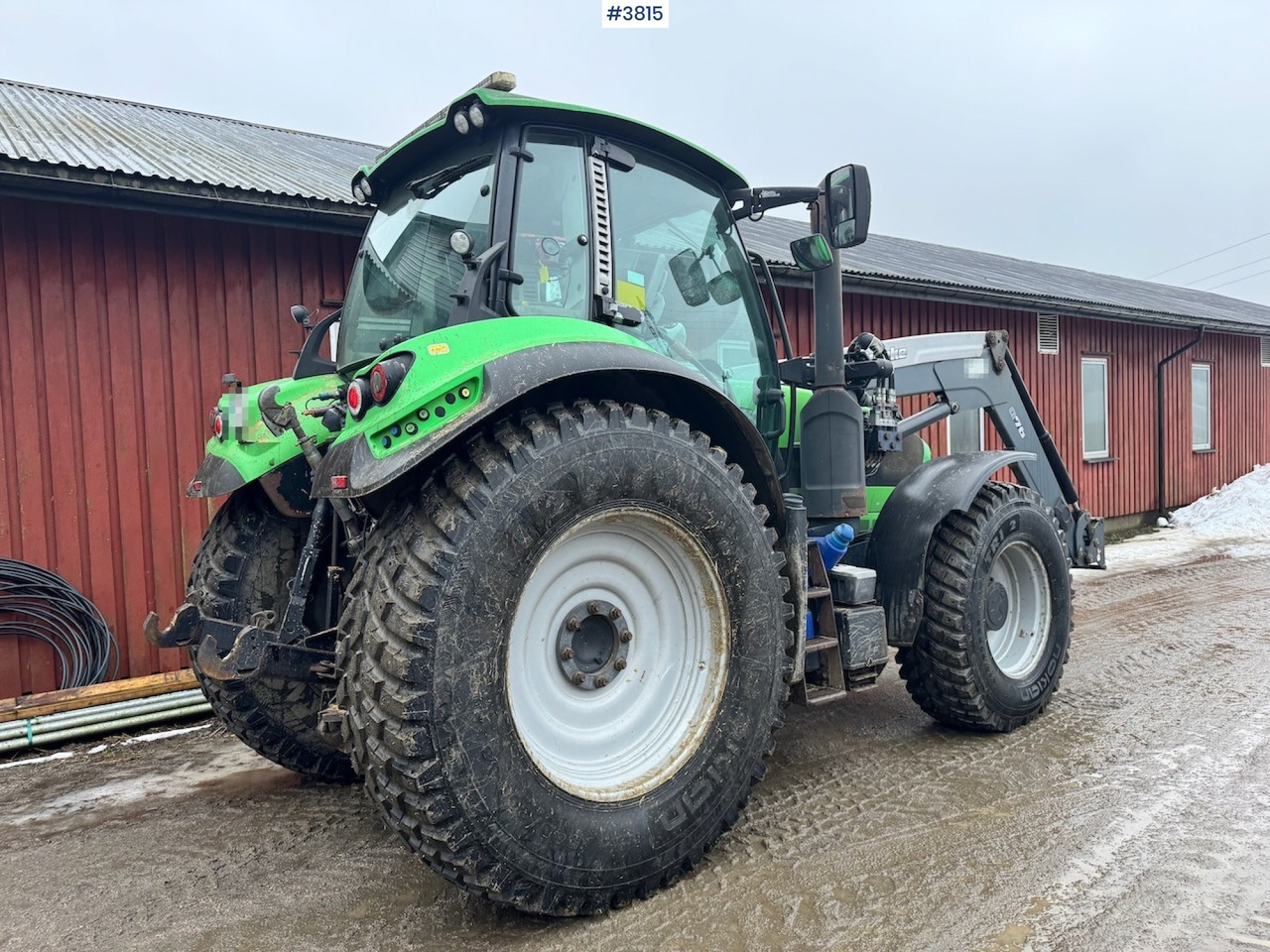 2015 Deutz-fahr 6190 Agrotron w/ Front loader, Front PTO and 2 sets of tires. - Máy cày: hình 4 2015 Deutz-fahr 6190 Agrotron w/ Front loader, Front PTO and 2 sets of tires. - Máy cày: hình 4