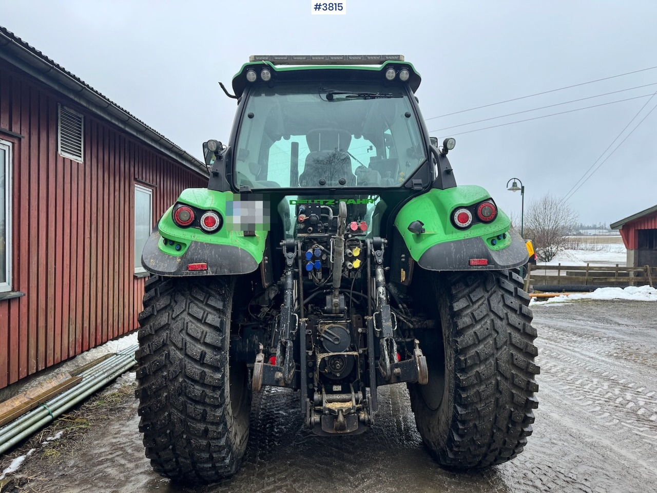 2015 Deutz-fahr 6190 Agrotron w/ Front loader, Front PTO and 2 sets of tires. - Máy cày: hình 5 2015 Deutz-fahr 6190 Agrotron w/ Front loader, Front PTO and 2 sets of tires. - Máy cày: hình 5