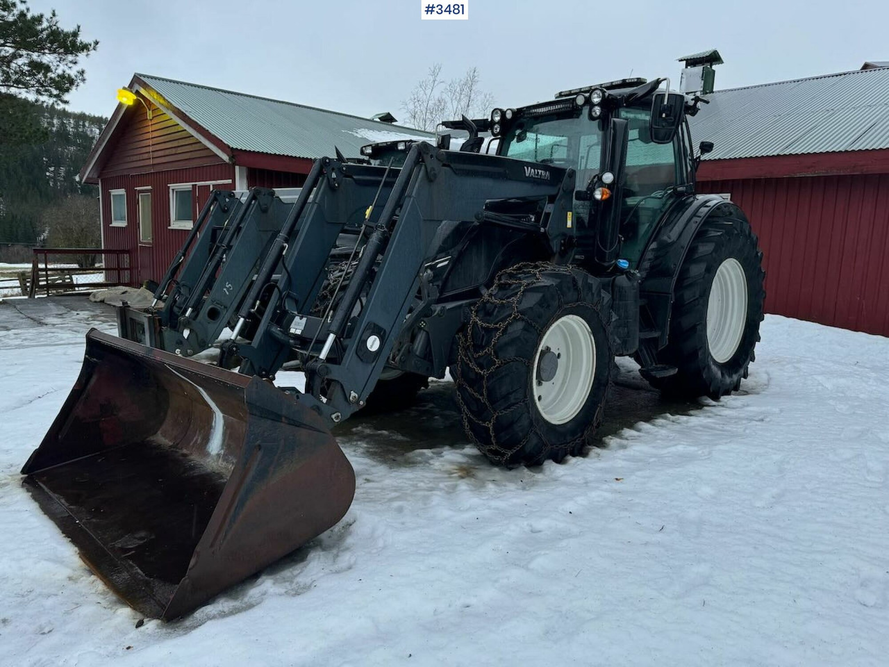 2015 Valtra N174D w/ Front loader - Máy cày: hình 2 2015 Valtra N174D w/ Front loader - Máy cày: hình 2