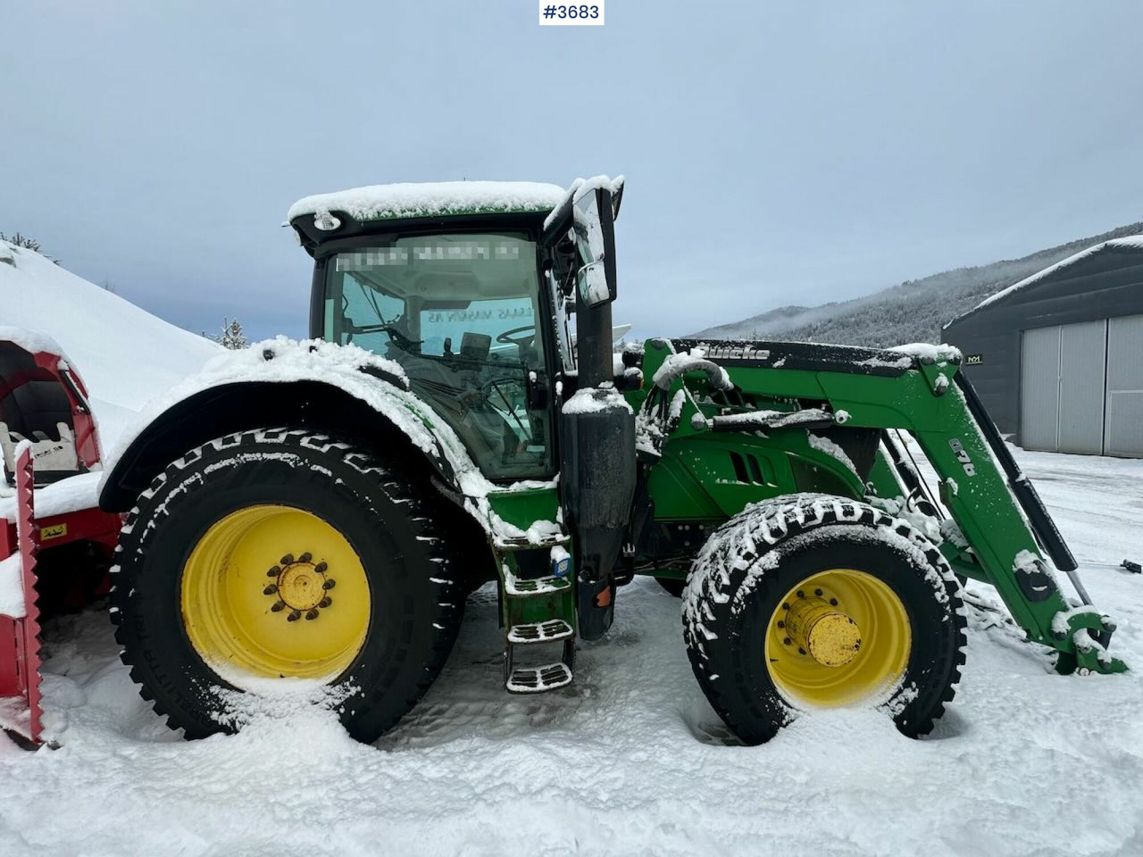 2016 John Deere 6175R 4x4 w/ front loader - Máy cày: hình 1 2016 John Deere 6175R 4x4 w/ front loader - Máy cày: hình 1