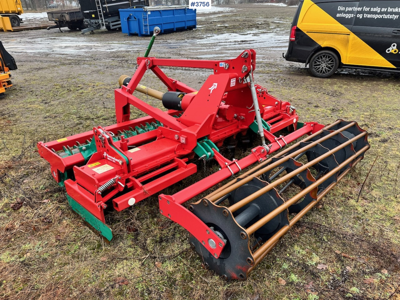 2016 Kverneland NG-S 101 rotary harrow w/ frontkit. - Thiết bị xới đất: hình 1 2016 Kverneland NG-S 101 rotary harrow w/ frontkit. - Thiết bị xới đất: hình 1