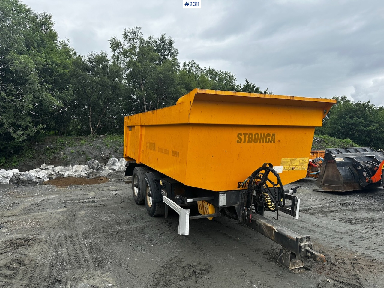 2016 Stronga DL1200 tractor trailer. - Toa kéo nhỏng/ Xe đổ: hình 3 2016 Stronga DL1200 tractor trailer. - Toa kéo nhỏng/ Xe đổ: hình 3