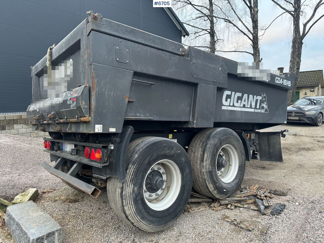 2017 Gigant GD4-16HS Dump Trailer - Toa kéo nhỏng/ Xe đổ: hình 4 2017 Gigant GD4-16HS Dump Trailer - Toa kéo nhỏng/ Xe đổ: hình 4