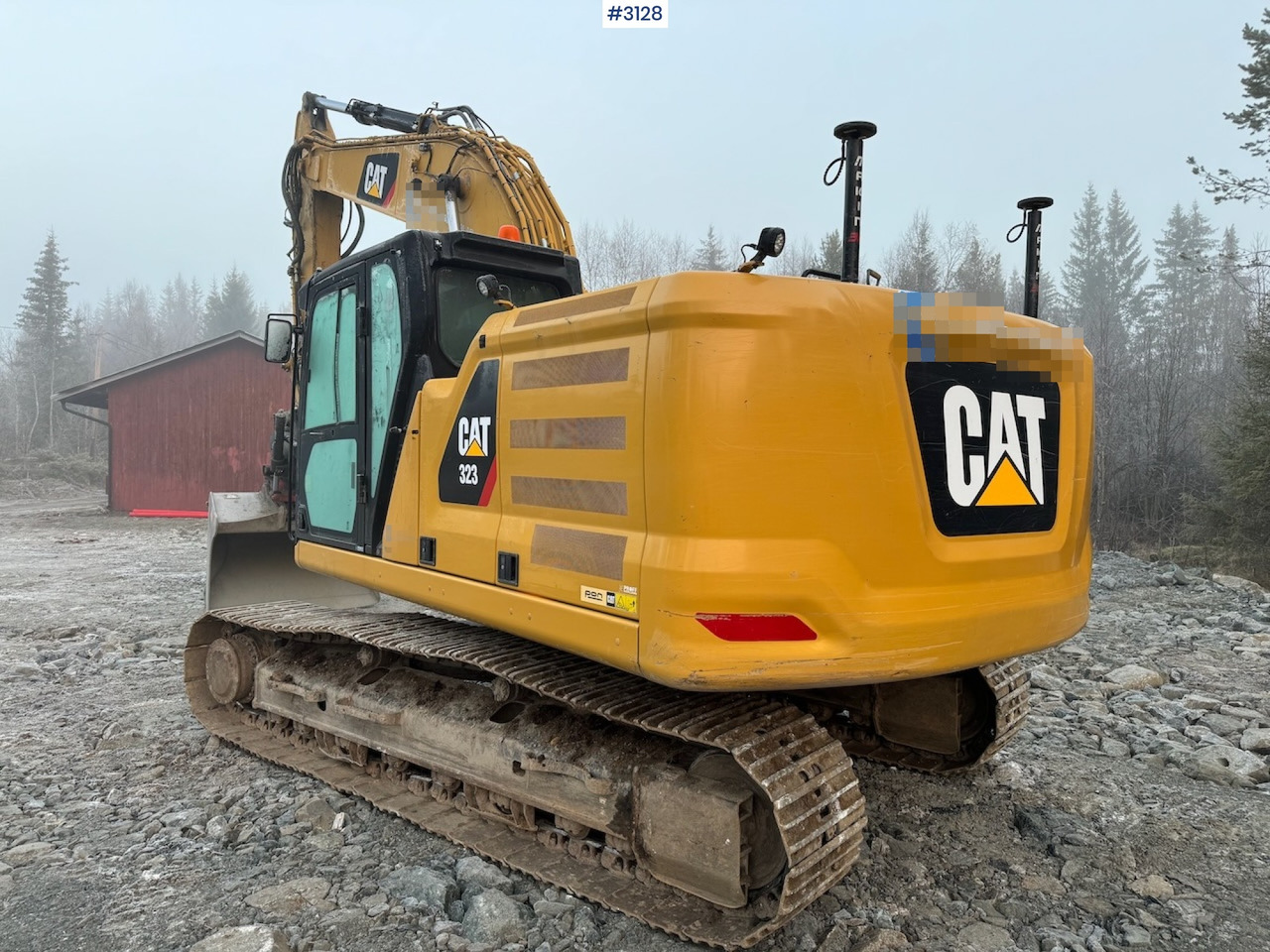 Máy xúc 2018 Cat 323-07 with rototilt, grading bucket, and digging bucket: hình 11