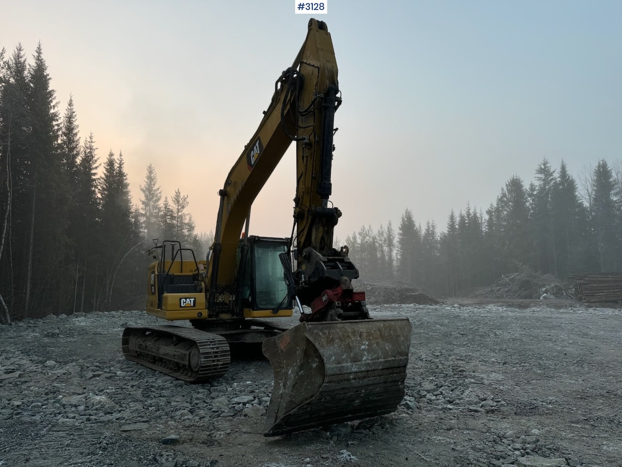 Máy xúc 2018 Cat 323-07 with rototilt, grading bucket, and digging bucket: hình 6