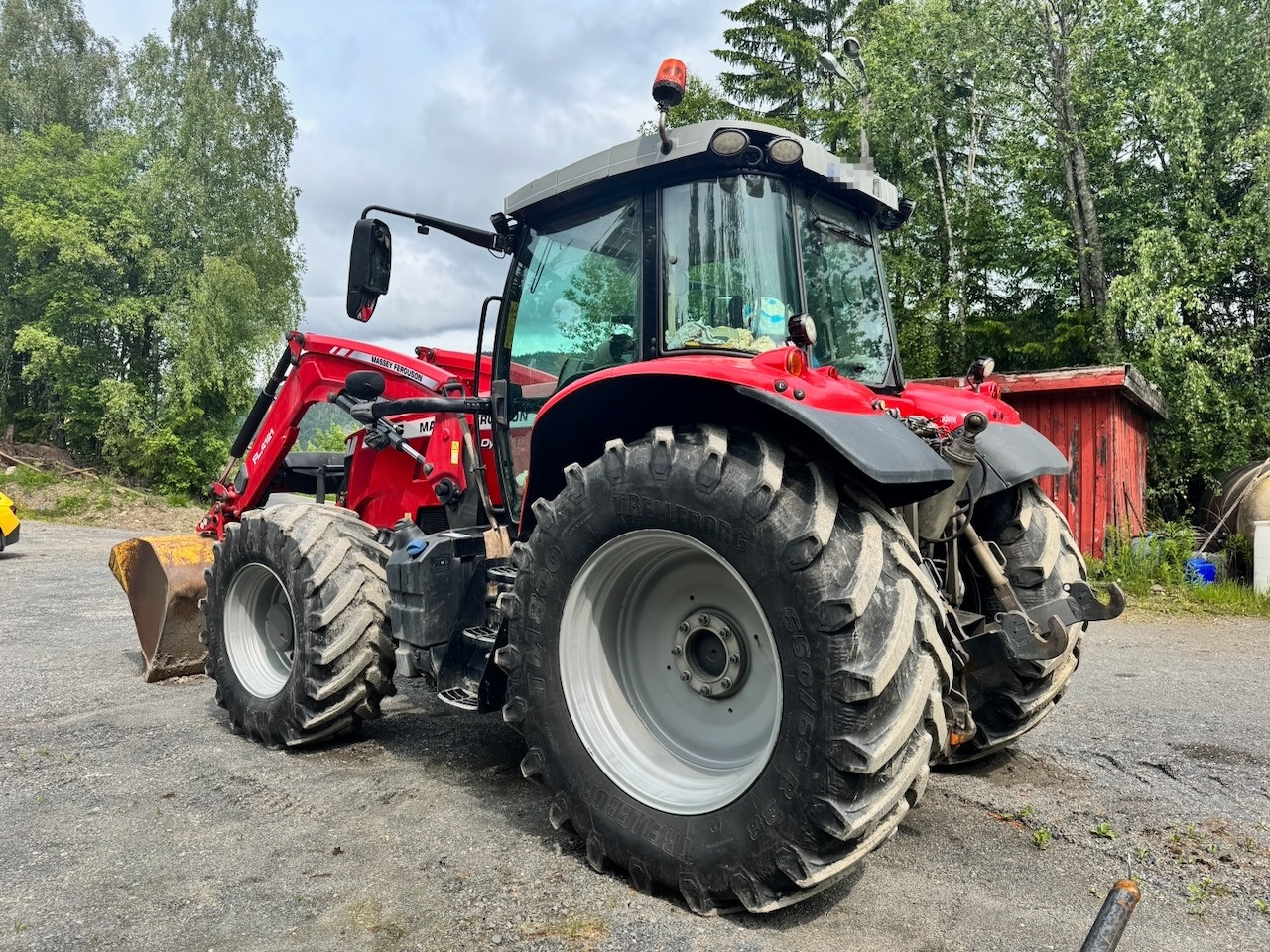 2018 Massey Ferguson 7788 4x4 w/ Front loader and bucket. - Máy cày: hình 3 2018 Massey Ferguson 7788 4x4 w/ Front loader and bucket. - Máy cày: hình 3
