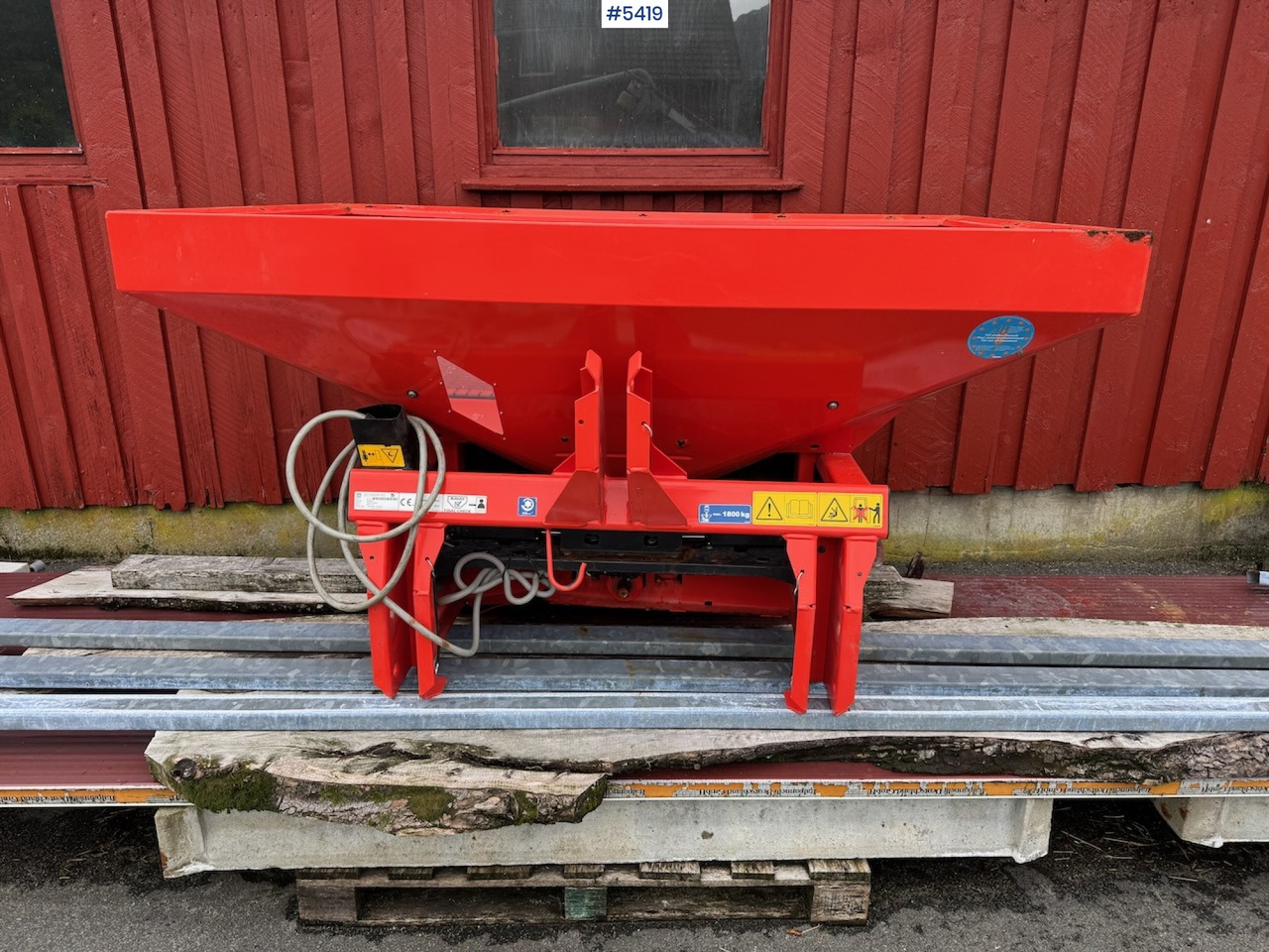 2019 Rauch MDS 19.1 Q fertilizer spreader. - Máy rải phân bón: hình 1 2019 Rauch MDS 19.1 Q fertilizer spreader. - Máy rải phân bón: hình 1