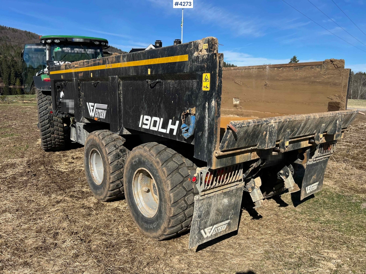 2020 Richard Western wf19DLH 2 axle dump trailer for tractor - Toa kéo nhỏng/ Xe đổ: hình 5 2020 Richard Western wf19DLH 2 axle dump trailer for tractor - Toa kéo nhỏng/ Xe đổ: hình 5