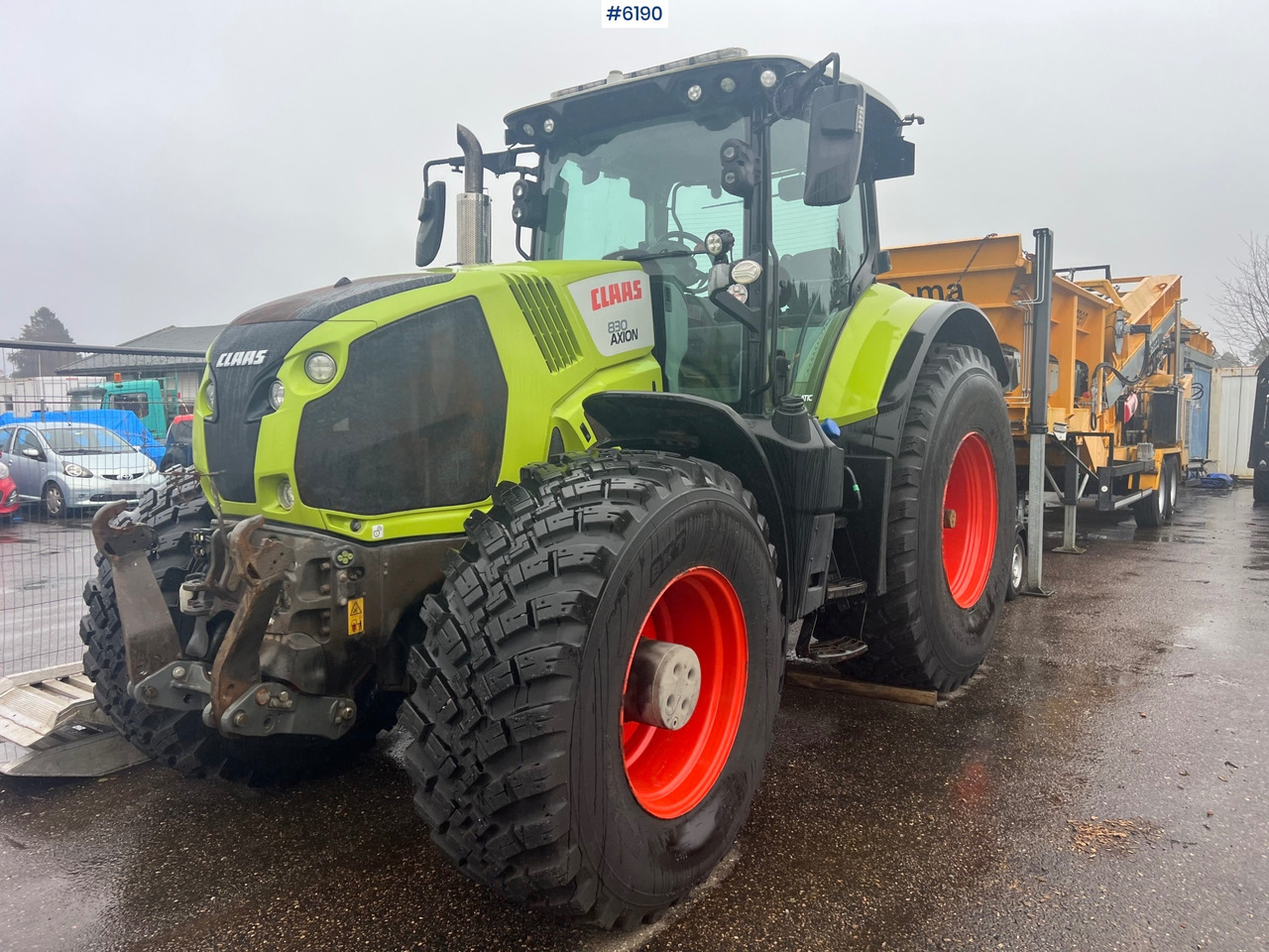2021 Claas Axion 830 tractor w/ front hydraulics - Máy cày: hình 1 2021 Claas Axion 830 tractor w/ front hydraulics - Máy cày: hình 1