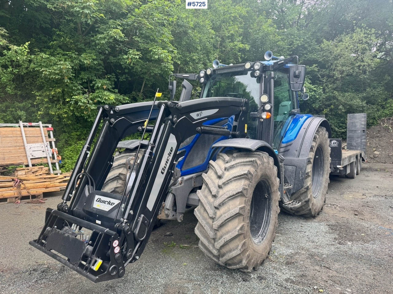 2022 Valtra N175 4x4 w/ Front loader, Hydraulics, Bucket and Pallet forks. Overhauled. - Máy cày: hình 1 2022 Valtra N175 4x4 w/ Front loader, Hydraulics, Bucket and Pallet forks. Overhauled. - Máy cày: hình 1