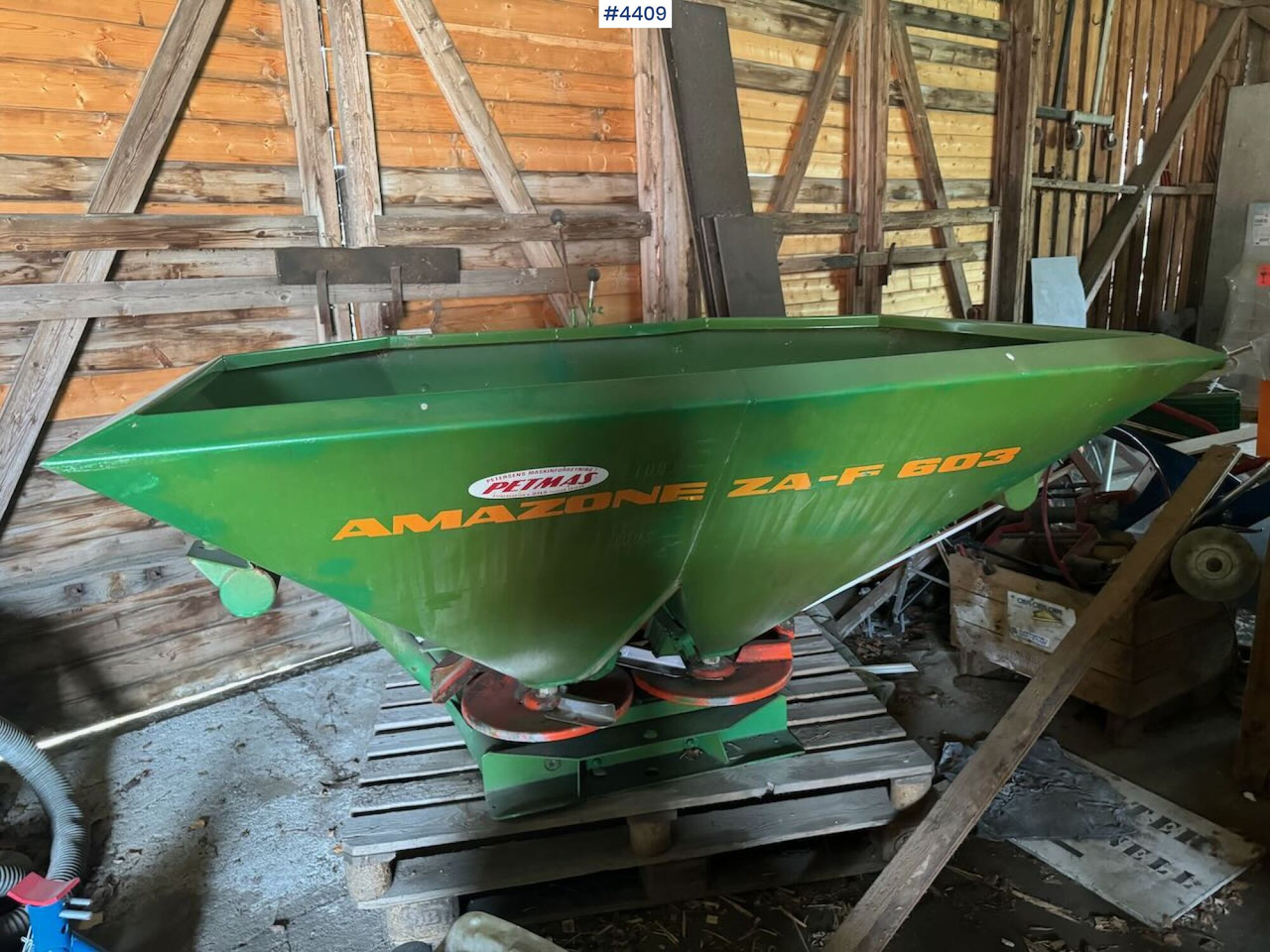 Amazone ZA-F 603 Fertilizer spreader - Máy rải phân bón: hình 2 Amazone ZA-F 603 Fertilizer spreader - Máy rải phân bón: hình 2