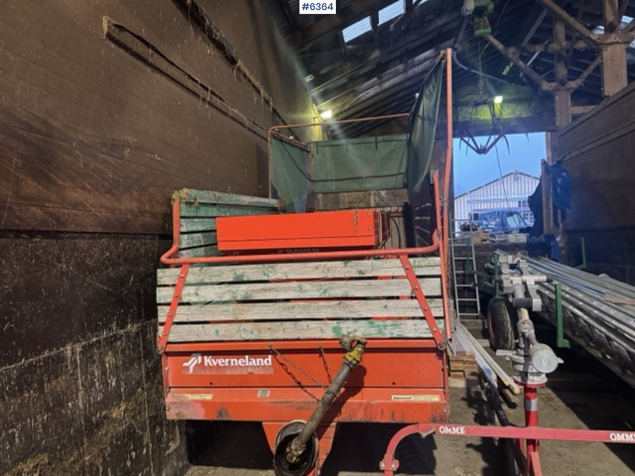 Approx. 1990 Kverneland UN7000 unloading wagon - Trang thiết bị dàn trải: hình 3 Approx. 1990 Kverneland UN7000 unloading wagon - Trang thiết bị dàn trải: hình 3