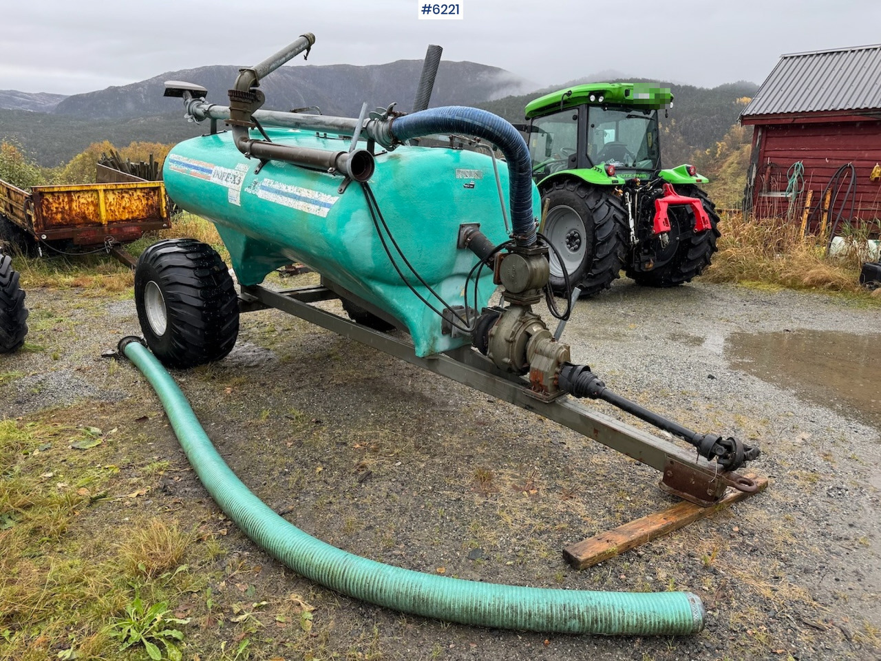 Doff X3 with high-pressure pump and cannon - Máy rải phân dạng lỏng: hình 3 Doff X3 with high-pressure pump and cannon - Máy rải phân dạng lỏng: hình 3